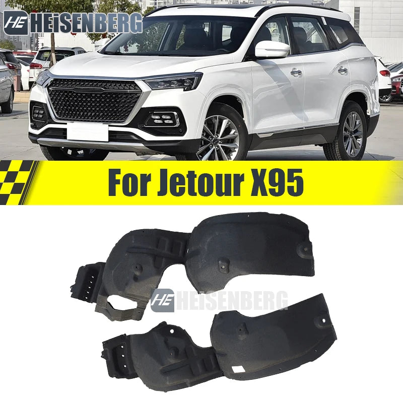 Front Rear Wheel Fender Liner Wheel Housing Liner Mudguard For Jetour X95 Fender Liner Splash Guard F08-3102110FM F08-3102140FM sayaragear