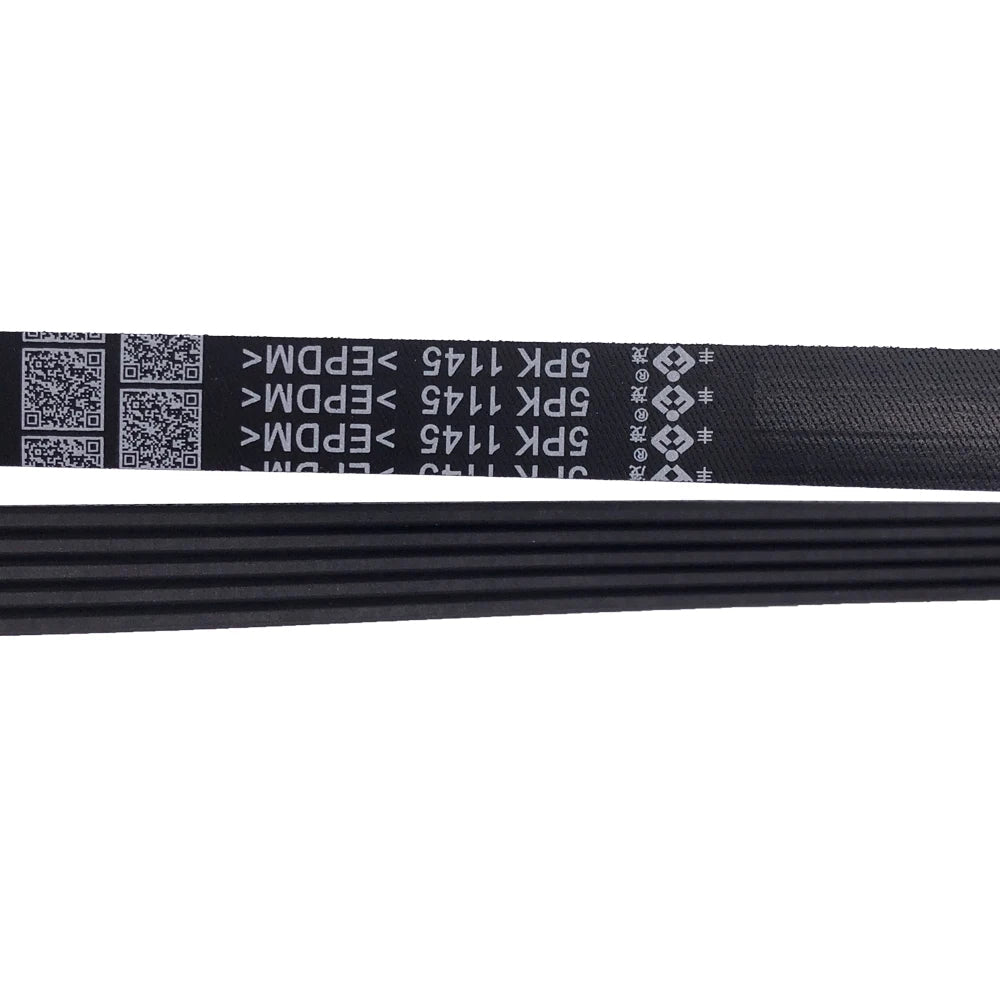 5PK1145 V-Ribbed Belt For MG ZR 105 120 160 2001-2005 EXPRESS FIAT 500C LINEA PANDA PUNTO FORD FIESTA ESCORT 46820379 1017592 sayaragear