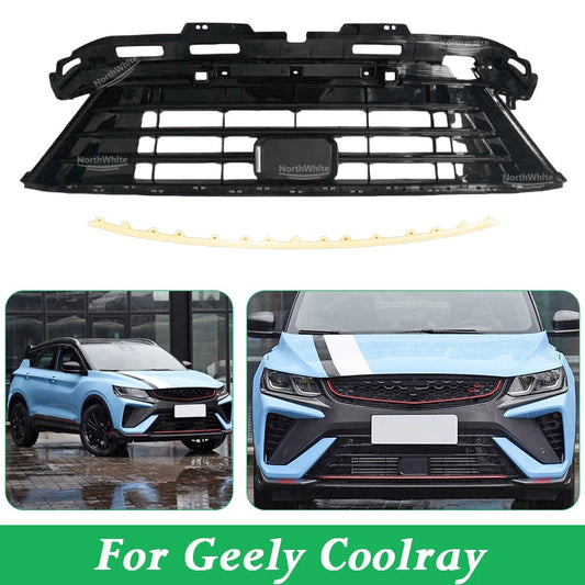 Front Bumper Grille Lower For Geely Coolray SX11 Center Grille Under 2021 2022 6010181500 8891729845 sayaragear