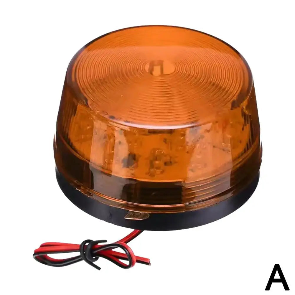 12V LED Strobe Light Emergency Rotating Traffice Indication Car Flash Beacon Light LED Orange Blue Red Flash Car Warning Light sayaragear