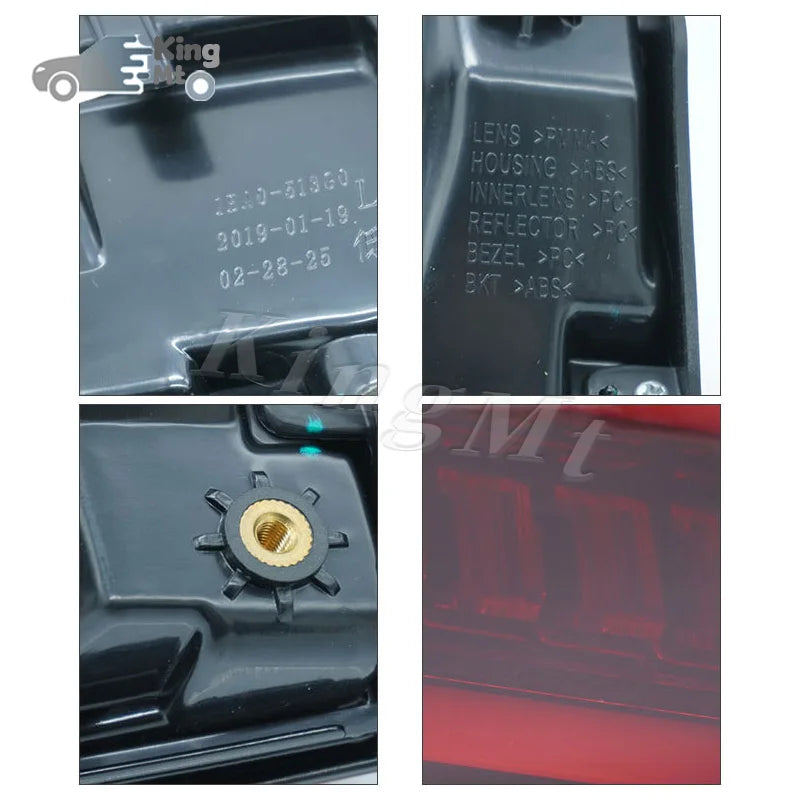 For FAW Bestune T77 Car Taillight Assembly Housing Rear Lamp with Turn Signal Reverse Light Direct Fit Replacement sayaragear