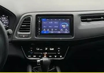 Car Radio Fascias Frame For Honda Vezel HR-V HRV HR V 2013-2018 9 inch 2DIN Stereo Panel Harness Wire Connector Power Cord Cable sayaragear