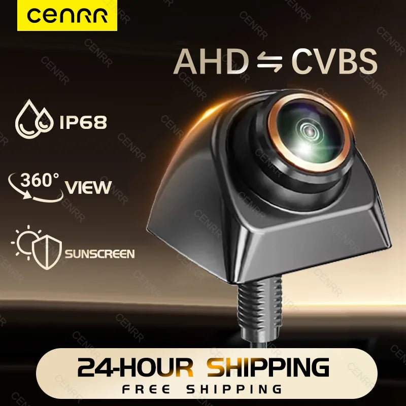 Car Rear View Camera 1080P Full HD CVBS AHD Reversing Rear Camera 170° Wide Angle Night Vision Fisheye Len Car Reversing Camera sayaragear