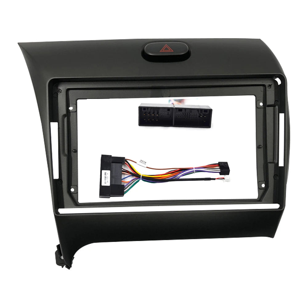 9 Inch Car Frame Fascia Adapter Android Radio Dash Fitting Panel Kit For KIA Cerato K3 Forte 2012-2019 sayaragear