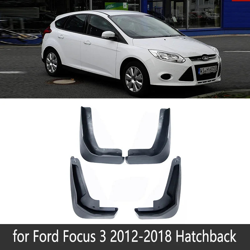 for Ford Focus 3 MK3 2011~2018 Fender Mudguard Mud Flaps Guard Splash Flap Mudguards Accessories 2012 2013 2014 2015 2016 2017 sayaragear