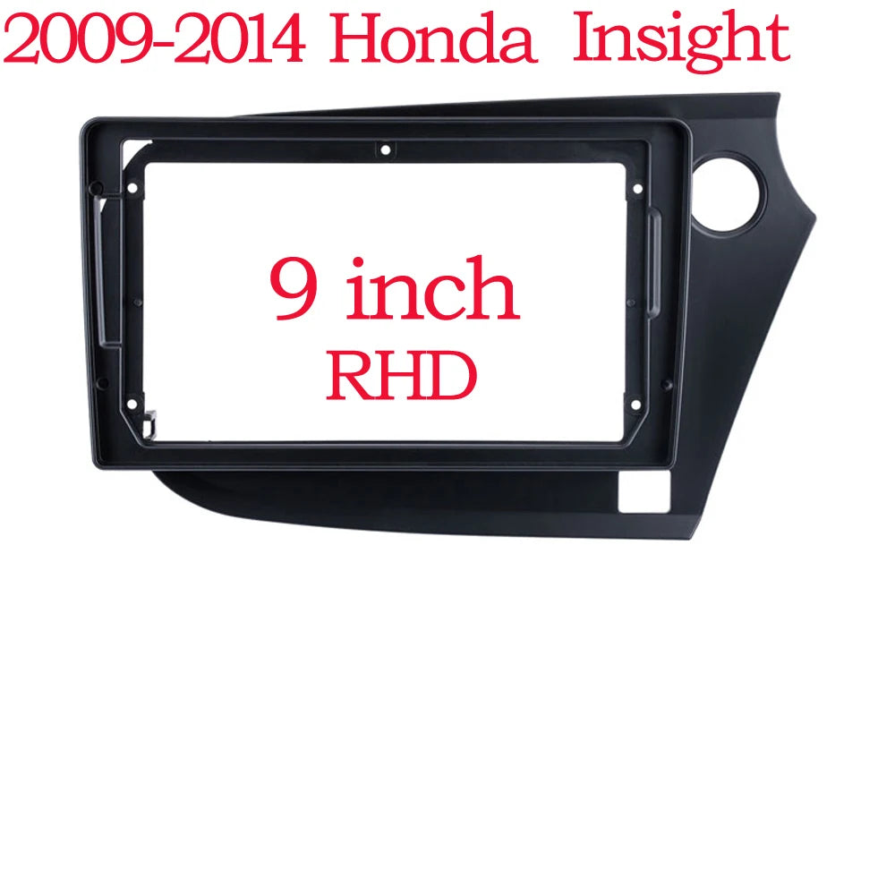 9 Inch 2DIN Android Car Radio Fascia Frame For HONDA INSIGHT 2009 2010 2011 2012 2013 2014 With Cable Dash Fitting Panel Kit sayaragear