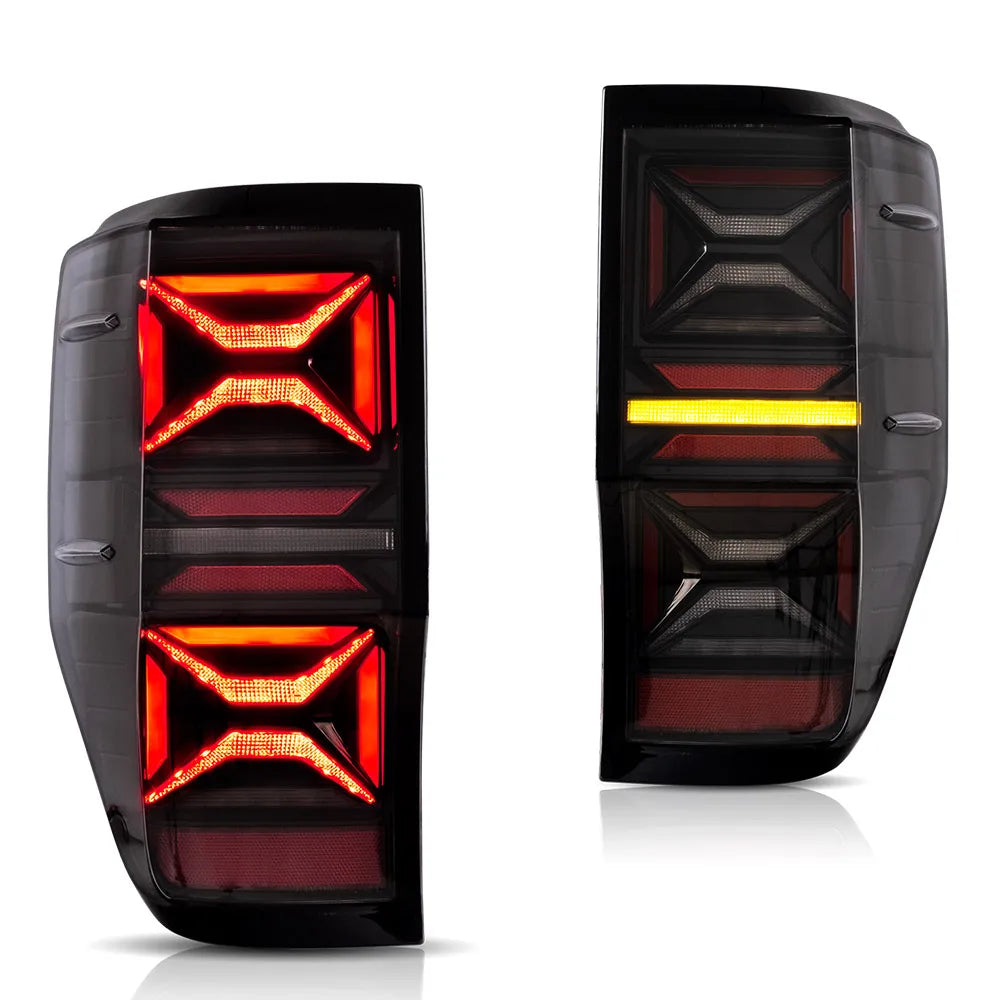 Vland 12-22 Ranger 1th Gen (T6/P375) International II LED Tail Lights With Sequential Turn Signal sayaragear