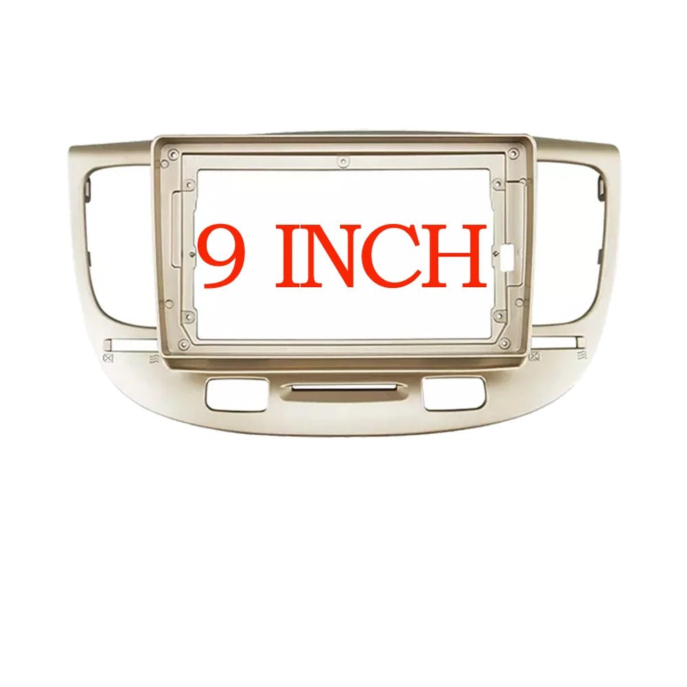 9 Inch Car Frame Air conditioning outlet  Android Radio Audio Dash Panel Fascias For Kia RIO 2 RIO2 2005-2011 sayaragear