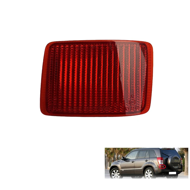 For Suzuki Grand Vitara Rear Bumper Fog Light Reflector Stop Light Rear Fog Light Foglamp Brake Lamp Warning Lamp sayaragear