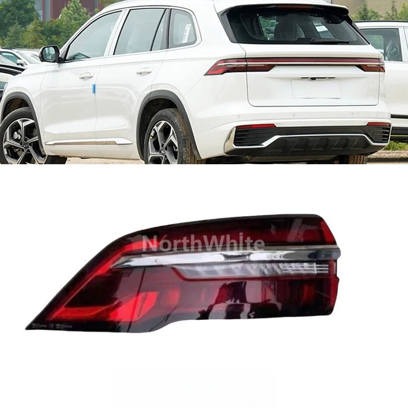 Rear Tail Light Tail Lamp Assembly For Geely Xingyue L Monjaro 2022 2023 Waring Lamp Rear Bumper Tail Light sayaragear