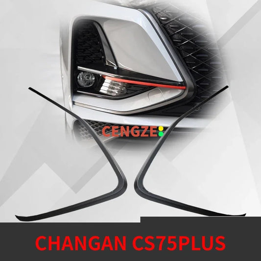 CHANGAN CS75PLUS Front Grille Bright Strips Front Bumper Decorations sayaragear