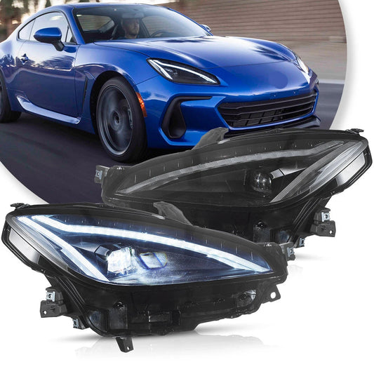 Vland 21-24 GR86 / Subaru BRZ Headlights With Full LED Dual Beam Projector sayaragear