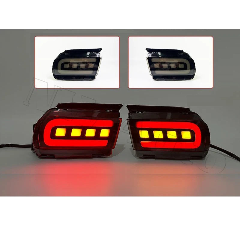 LED Rear Fog Lamp For Toyota Land Cruiser Prado 150 LC150 FJ150 GRJ150 2010-2020 Rear Bumper Reflector Lights Brake Light sayaragear