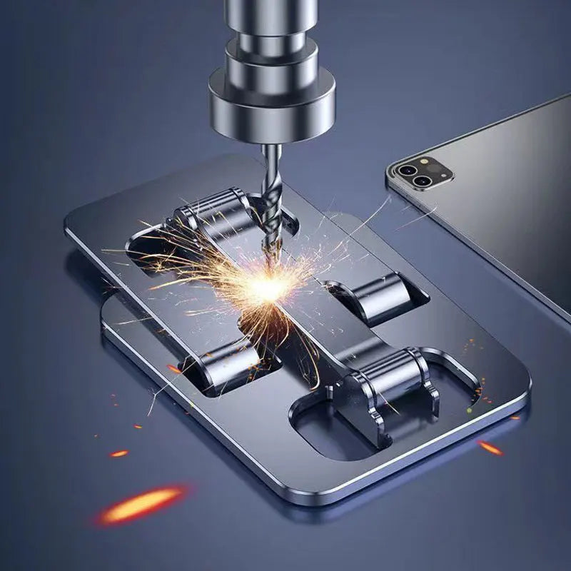 Universal All Aluminum Alloy Foldable Desk Phone Holder Mount Stand For Mobile Phone Holder For Tablet Desktop Metal Holder sayaragear