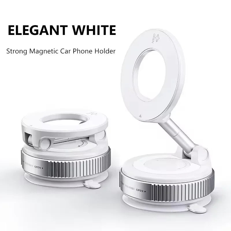 Xiaomi Vacuum Suction Magnetic Car Holder 360° Adjustable Navigation Car Holder Desktop Lazy Person Holder For IPhone Live sayaragear