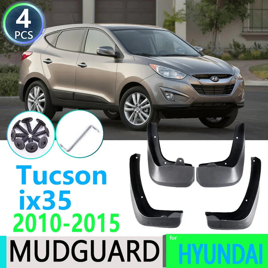 for Hyundai Tucson ix35 LM 2010 2011 2012 2013 2014 2015 Car Fender Mudguard Mud Flaps Guard Splash Flap Car Accessories sayaragear