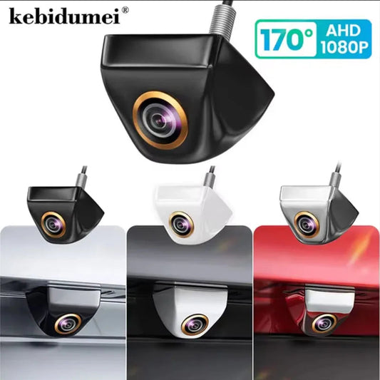 Golden Fisheye Lens Car Rear View Camera 170° Full HD Night Vision Reverse AHD Waterproof Metal Body Vehicle Parking Camera sayaragear