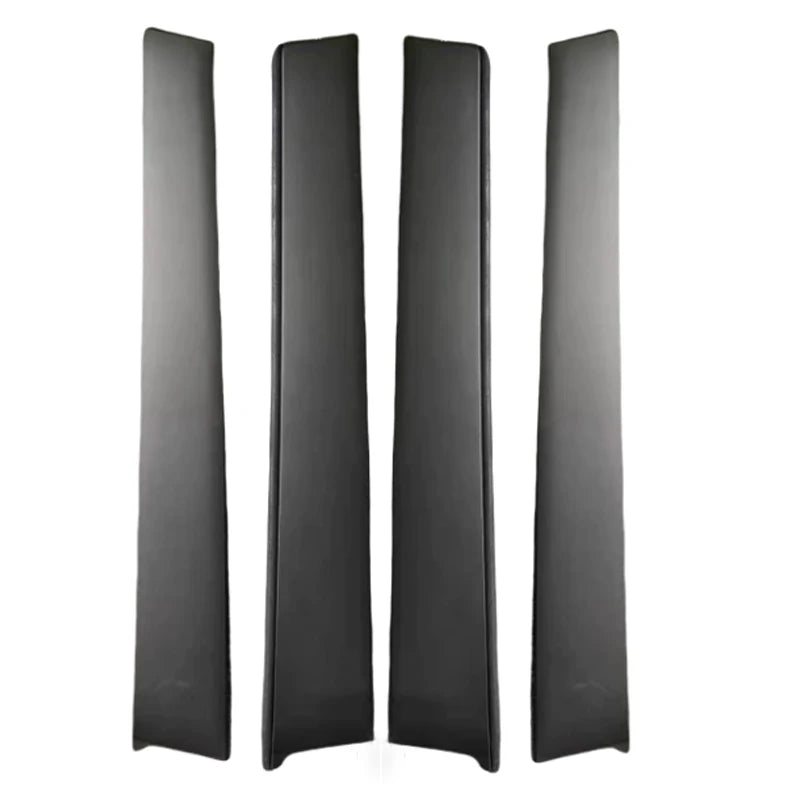 Front And Rear Door Pillar Trims Door Center Exterior Trim Panels For TOYOTA Land Cruiser Prado 120 2003 2004 2005 2006-2009 sayaragear