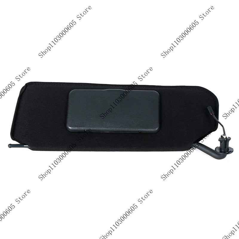 For Chevrolet Corvette C5 1997-2004 Auto Accessories Cabin Interior Black Sun Visor with Vanity Mirror and Light 10442033 - sayaragear