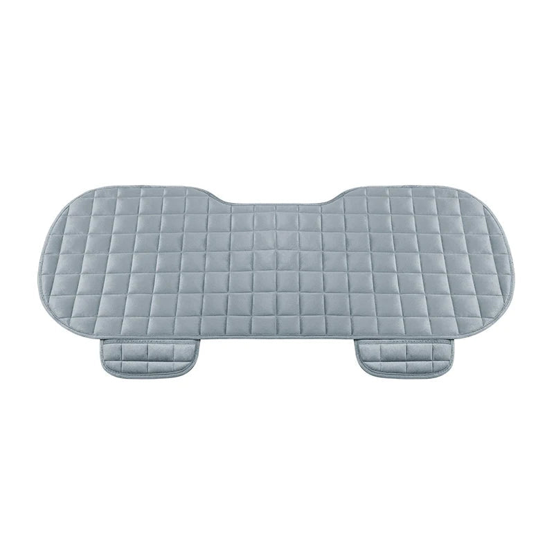 Car Seat Cover Front Rear Flocking Cloth Cushion Non Slide Winter Auto Protector Mat Pad Keep Warm Universal Fit Truck Suv Van sayaragear