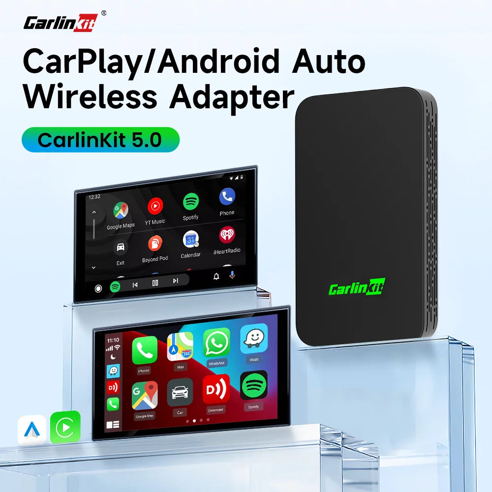 CarlinKit 5.0 CarPlay Android Auto Wireless Adapter Dongle for Toyota Mazda Vw Peugeot Havel Jeep Cadillac Chevrolet Ford etc. sayaragear