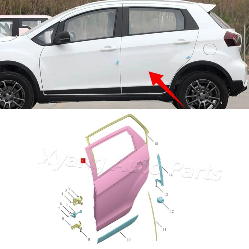 Car Door For Livan X3 Pro Auto Parts sayaragear