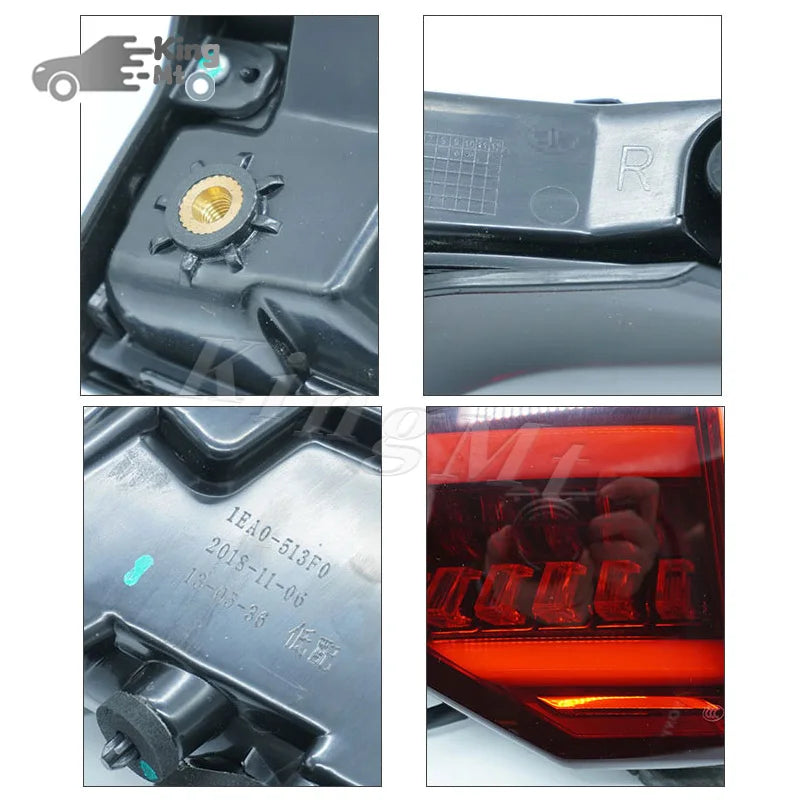 For FAW Bestune T77 Car Taillight Assembly Housing Rear Lamp with Turn Signal Reverse Light Direct Fit Replacement sayaragear