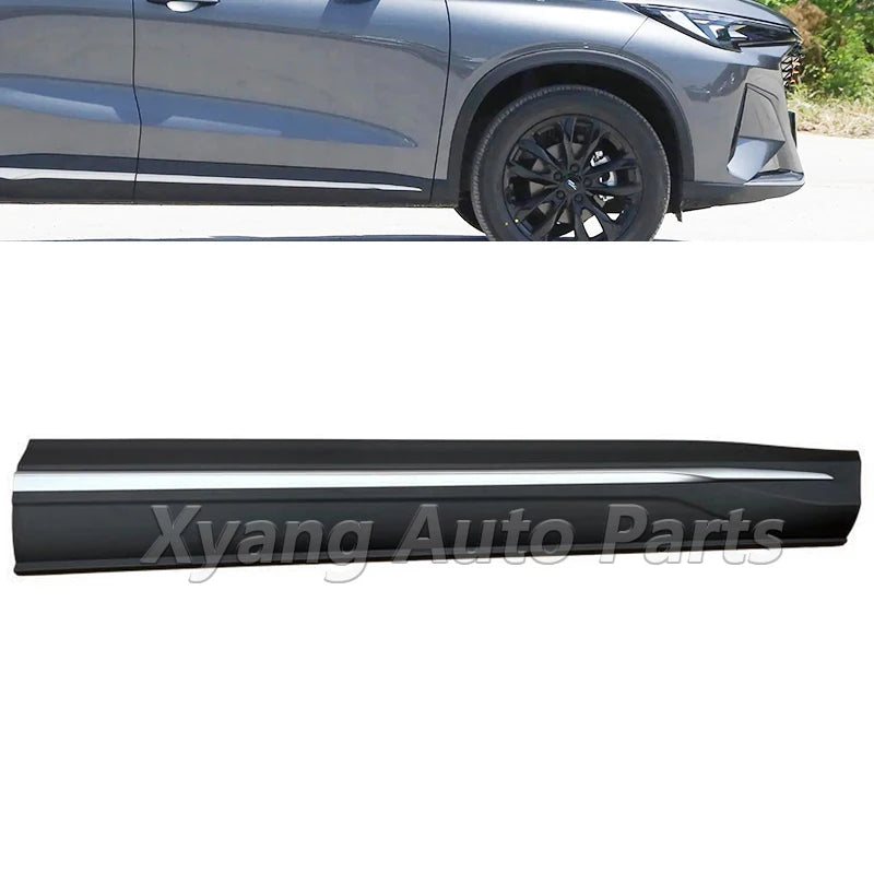 For Changan Oshan X5 PLUS Moulding Chrome Front Rear Door Garnish Anti-scratch Strip Trim Protector Pl sayaragear