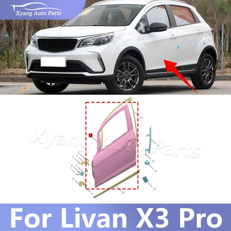 Car Door For Livan X3 Pro Auto Parts sayaragear