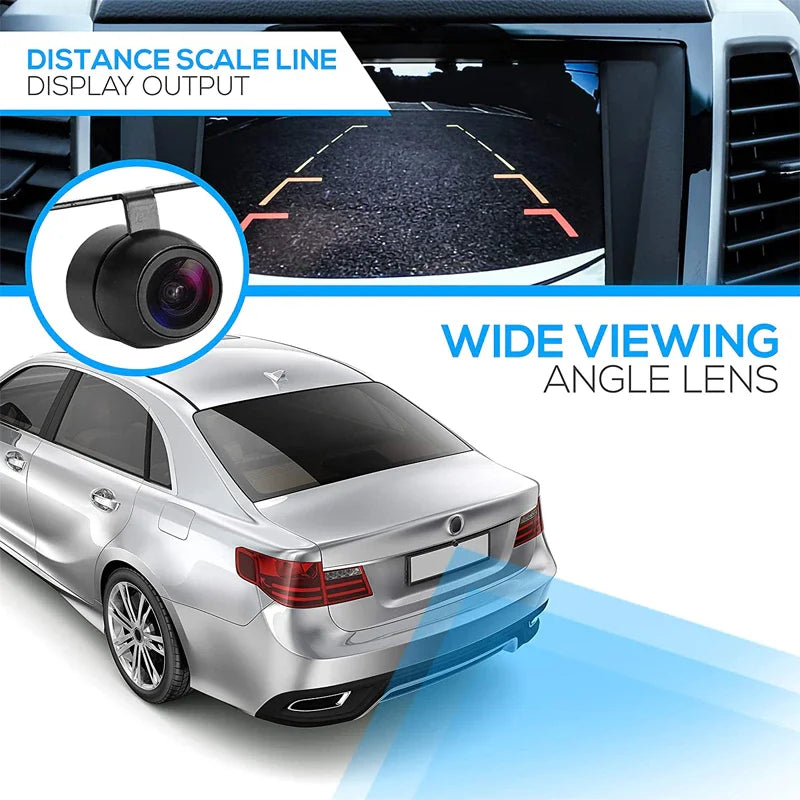 Car Rear View Camera Night Vision Reversing Auto Parking Camera IP68 Waterproof CCD LED Auto Backup Monitor 170 Degree HD Image sayaragear