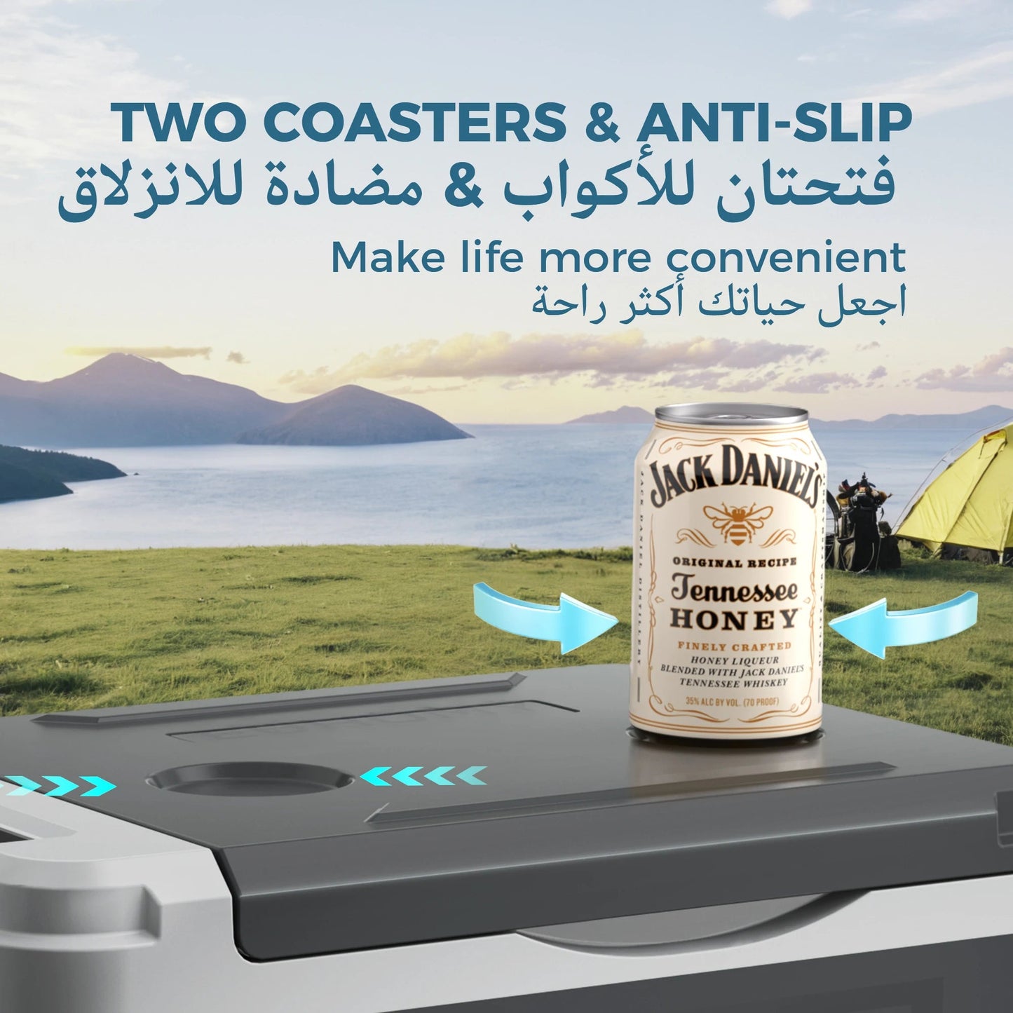EUHOMY Mini Car Refrigerator, 10/15L Capacity, -20℃ to 20℃ Working Temp Portable Vehicle Cooler Car Fridge For Outdoor Camping sayaragear