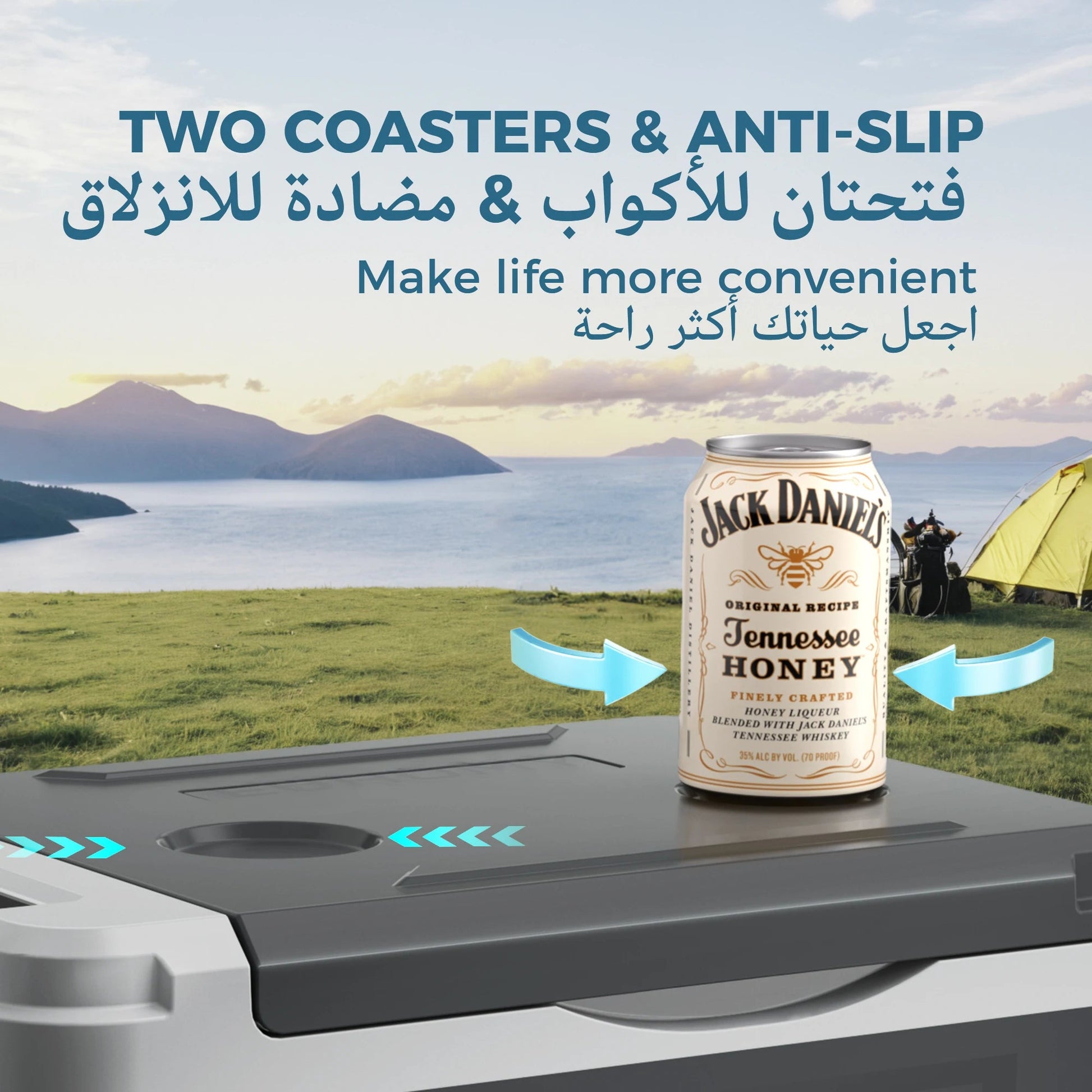 EUHOMY Mini Car Refrigerator, 10/15L Capacity, -20℃ to 20℃ Working Temp Portable Vehicle Cooler Car Fridge For Outdoor Camping sayaragear