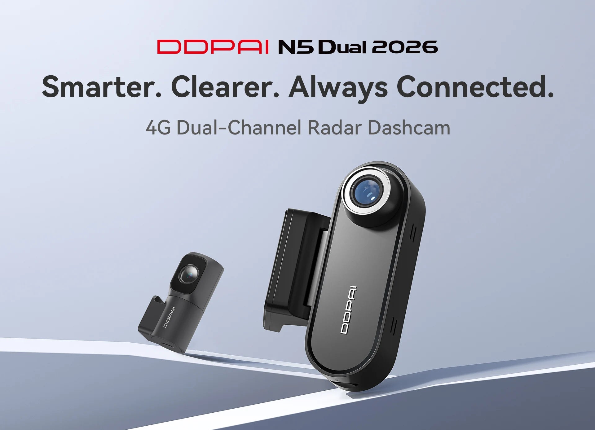DDPAI N5 Dual 4K HDR Dash Cam Front Rear AI NightVIS Camera WiFi 6 GPS ADAS Voice Control 24H Parking Mode 32G eMMC Car DVR sayaragear