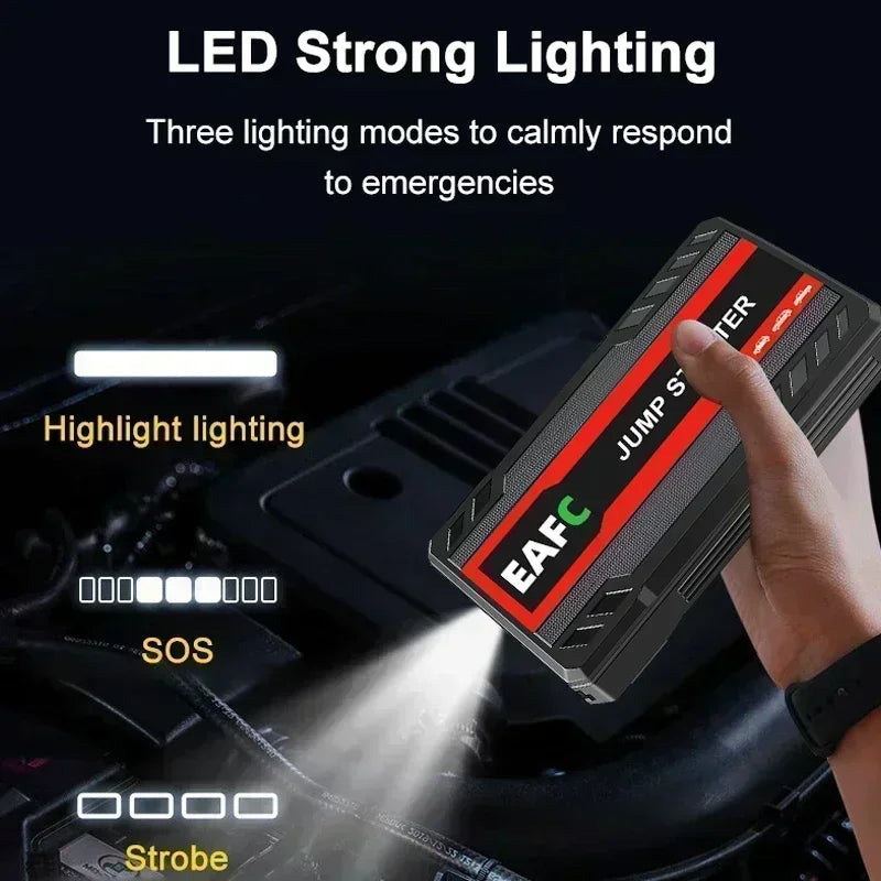 Car Jump Starter 2000A Power Bank Portable Car Battery Charger for 12V Auto Starting Device Petrol Diesel Emergency Booster sayaragear