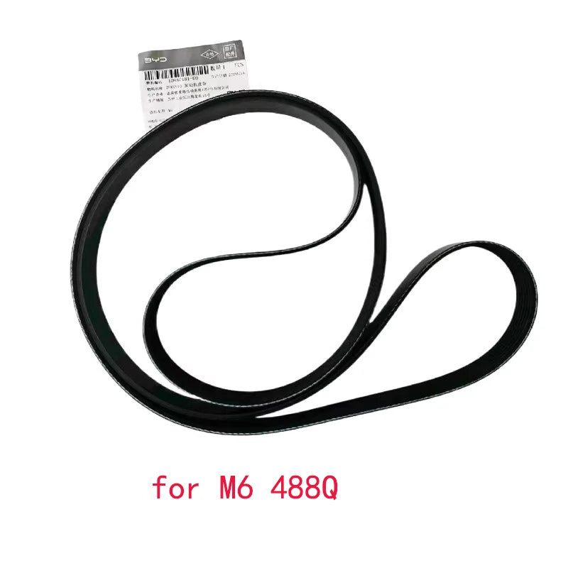 Generator Belt for BYD M6 S6 F6 G3 L3 G6 488Q  483Q Engine Power Steering Pump Belt Car Accessories - sayaragear