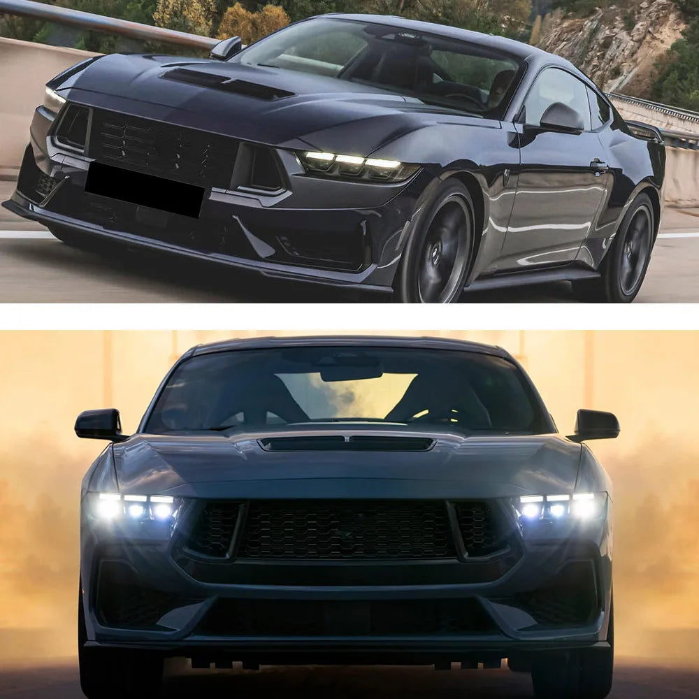 Vland 23-26 Mustang S650 Headlights Full LED With Start-up Animation sayaragear