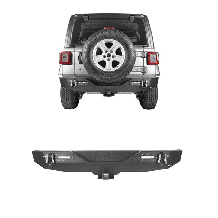 Wholesale HW Offroad 4X4 Accessories Steel Front/ Rear Bumper Bull Bar for JL 2018 sayaragear