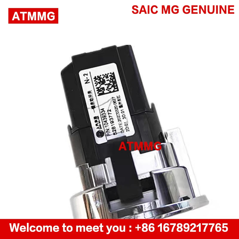 For SAIC MG5 MG6 ZS RX5 RX8 RX3 Start Switch One click start button 10439334 Original New - sayaragear