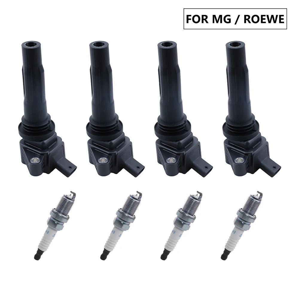Ignition Coils & Spark Plugs Kit For MG ZS MG3 1.5L 2016- ROEWE i5 1.5L i6 PLUS RX3 1.6L F01R00A113 10239858 Car Accessories sayaragear