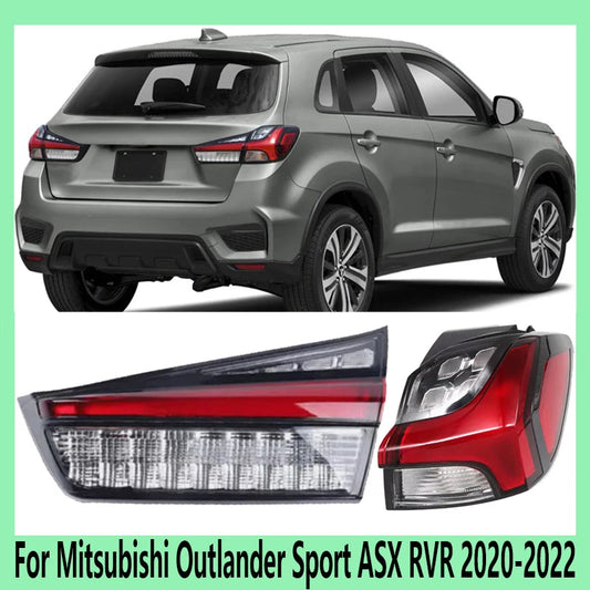 For Mitsubishi Outlander Sport ASX RVR 2020-2022 Auto Accessories LED Tail Light Assembly Turn Signal Rear Bumper Headlight sayaragear