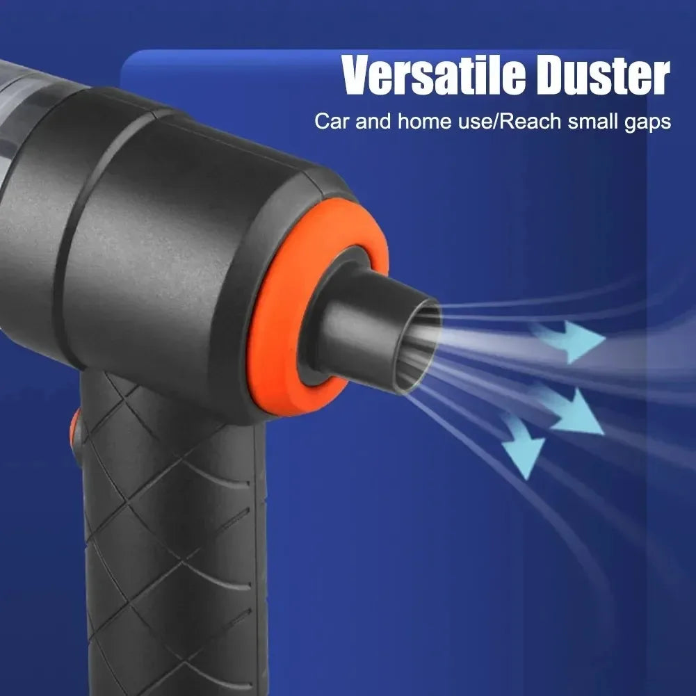 Wireless Car Vacuum Cleaner 120W Cordless Dust Handheld Auto Portabale Vacuum High-power Vacuum Cleaner For Home Office Car sayaragear