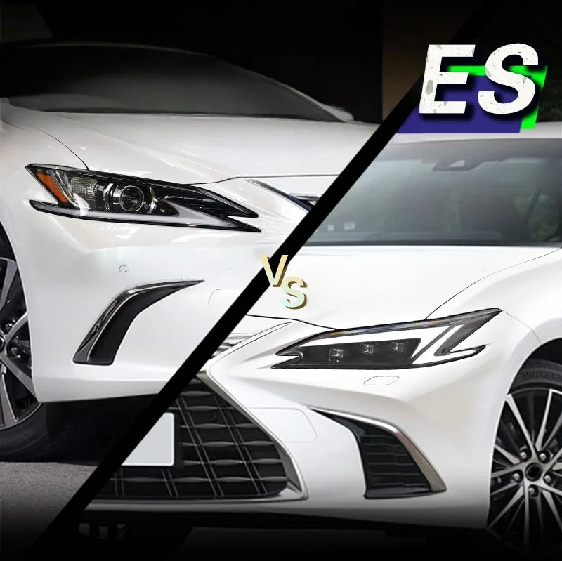 for 18-25 Lexus ES Headlight Assembly Lexus Modified with LED matrix Lens Daytime Running Light Steering sayaragear