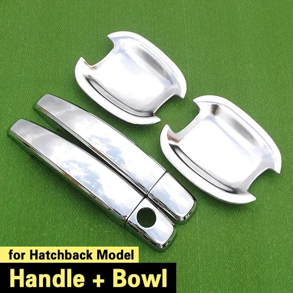 Car Chrome Door Handle Cover for Chevrolet Sonic Aveo T300 Holden Barina 2012 2013 2014 2015 2016 2017 2018 2019 Accessories sayaragear