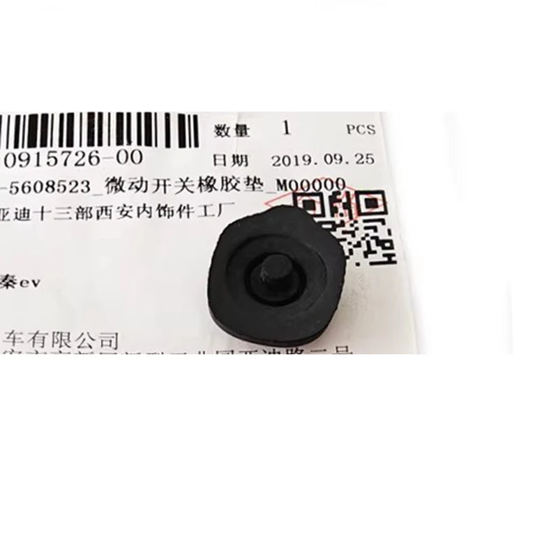 Rear Micro Switch Rubber Pad for BYD QIN / QIN-EV Trunk Switch Rubber Pad Car Accessories 10915726-00 / HA-5608523 - sayaragear