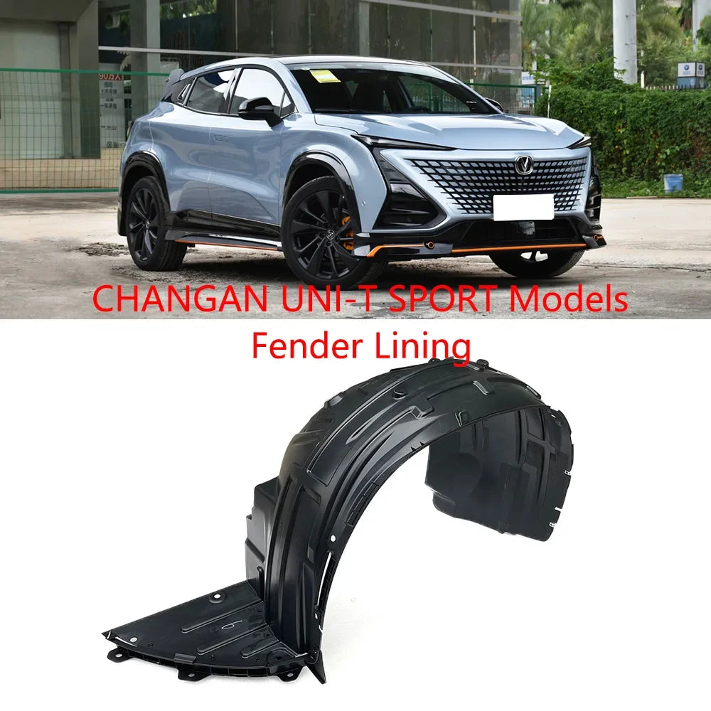 2021-2024 Model CHANGAN UNI-T Sport Front Rear Fender Lining Fender Inner Panels For Both 1.5T And 2.0T sayaragear