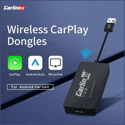 Hot Sale CarlinKit USB Wireless&Wired CarPlay Dongle Android Auto AI Box Mirrorlink Car Multimedia Player Bluetooth Auto Connect sayaragear
