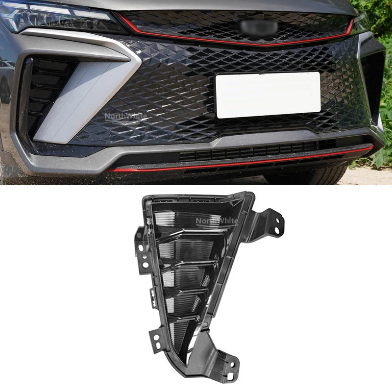 Front Bumper Grille For Geely Coolray 2023-2025 Front Fog Lamp Frame 6010207700 6010207700 6010207800 6010207900 sayaragear