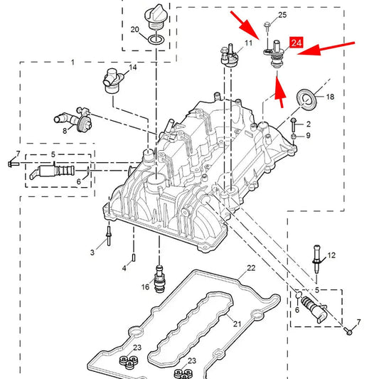 10273701 Original camshaft position sensor For SAIC MG 360 D7 iMAX8 RX5 ERX5 EHS HS New MG5 MG6 EMG6 ZS New MG7 sayaragear