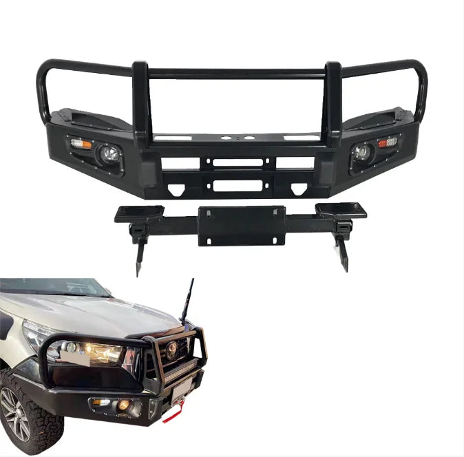 Universal Automotive Steel Car Bumper Bull Bar Car Bumper for Hilux Protective Car Bumperscustom sayaragear