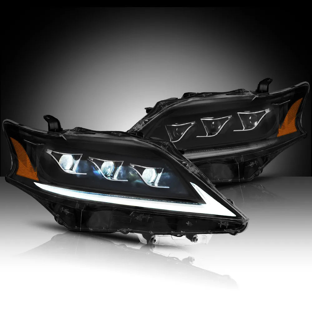 Vland 13-15 Lexus RX270 RX350 RX450H (AL10) LED Matrix Headlights with DRL High Low Beam Front Headlamp Assembly sayaragear
